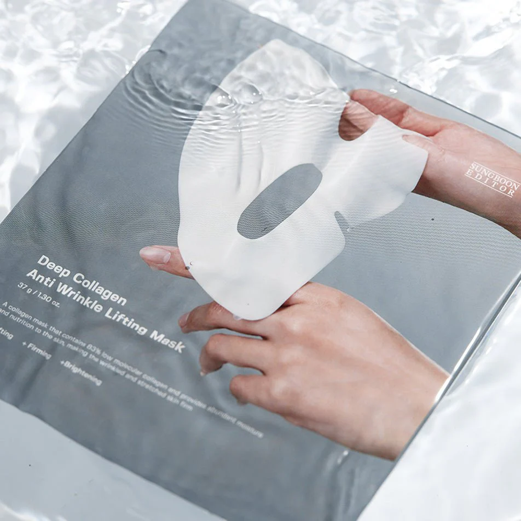 SUNGBOON EDITOR Deep Collagen Power Boosting Mask 4 pcs