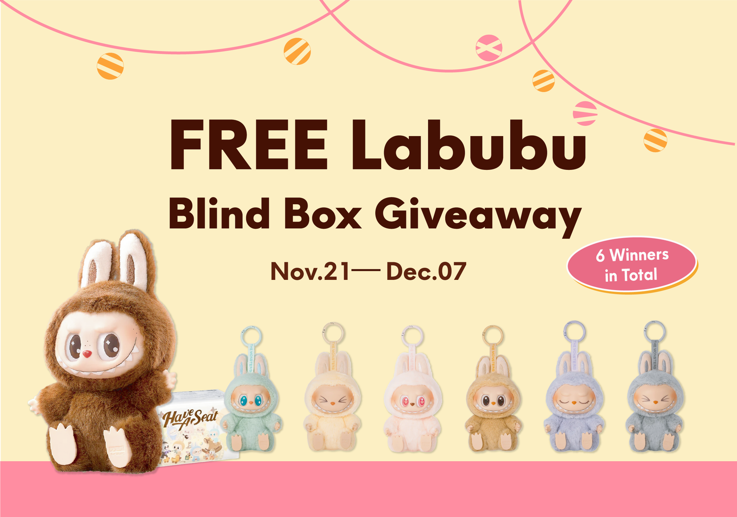 Labubu Blind Box Giveaway