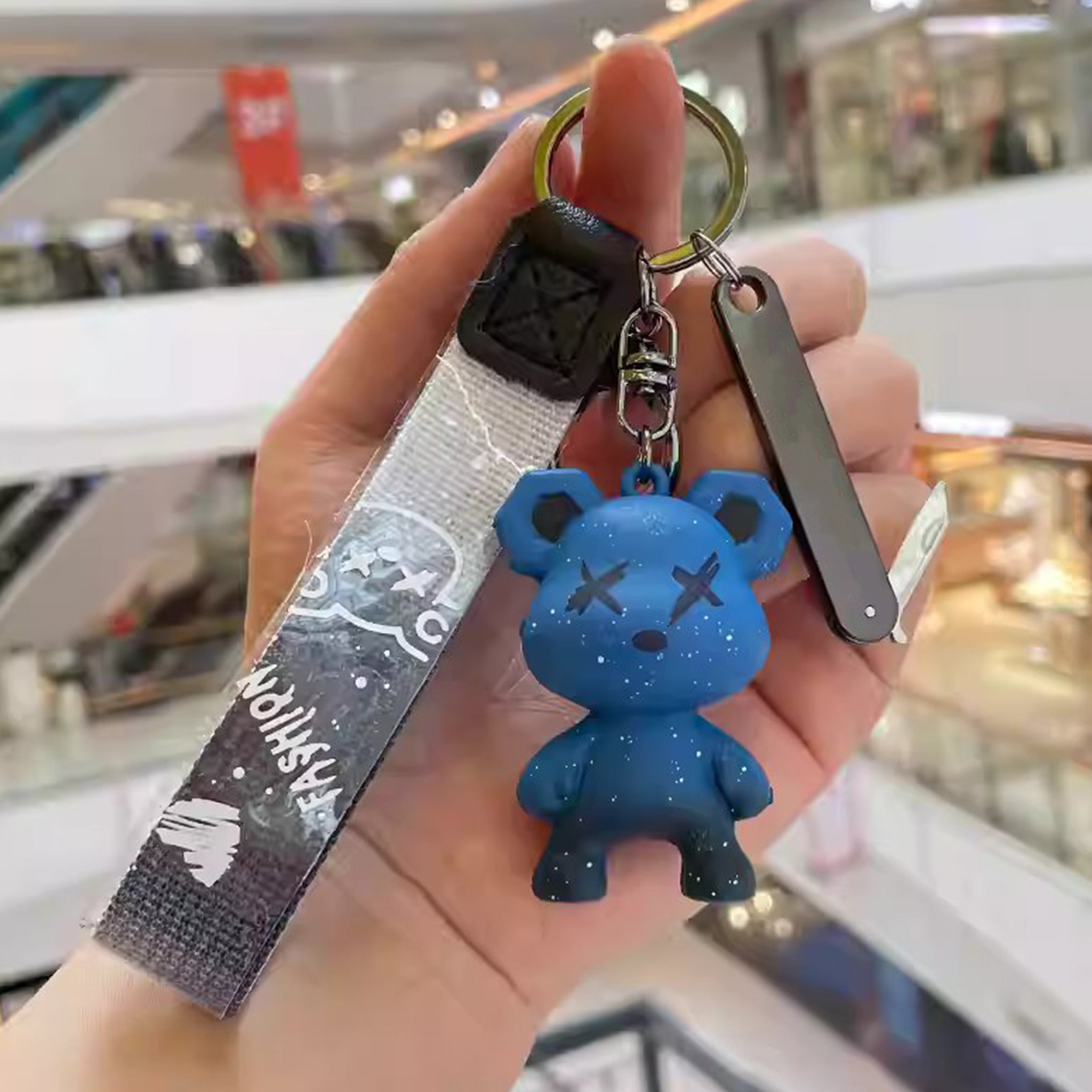 Violent Bear Keychain