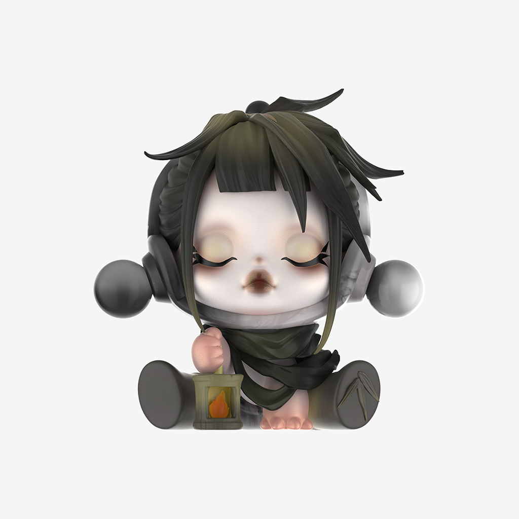 SKULLPANDA The Ink Plum Blossom Series Figures 1pc