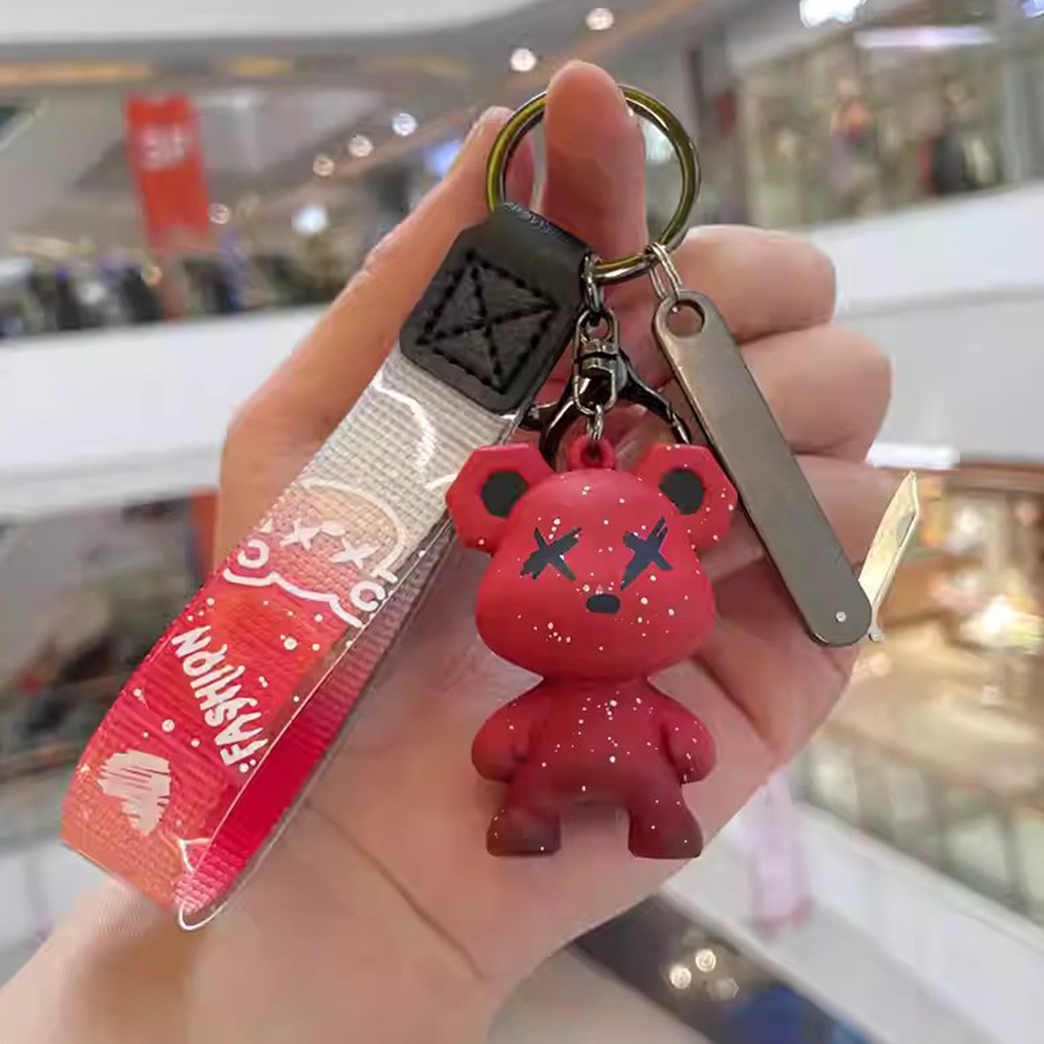 Violent Bear Keychain