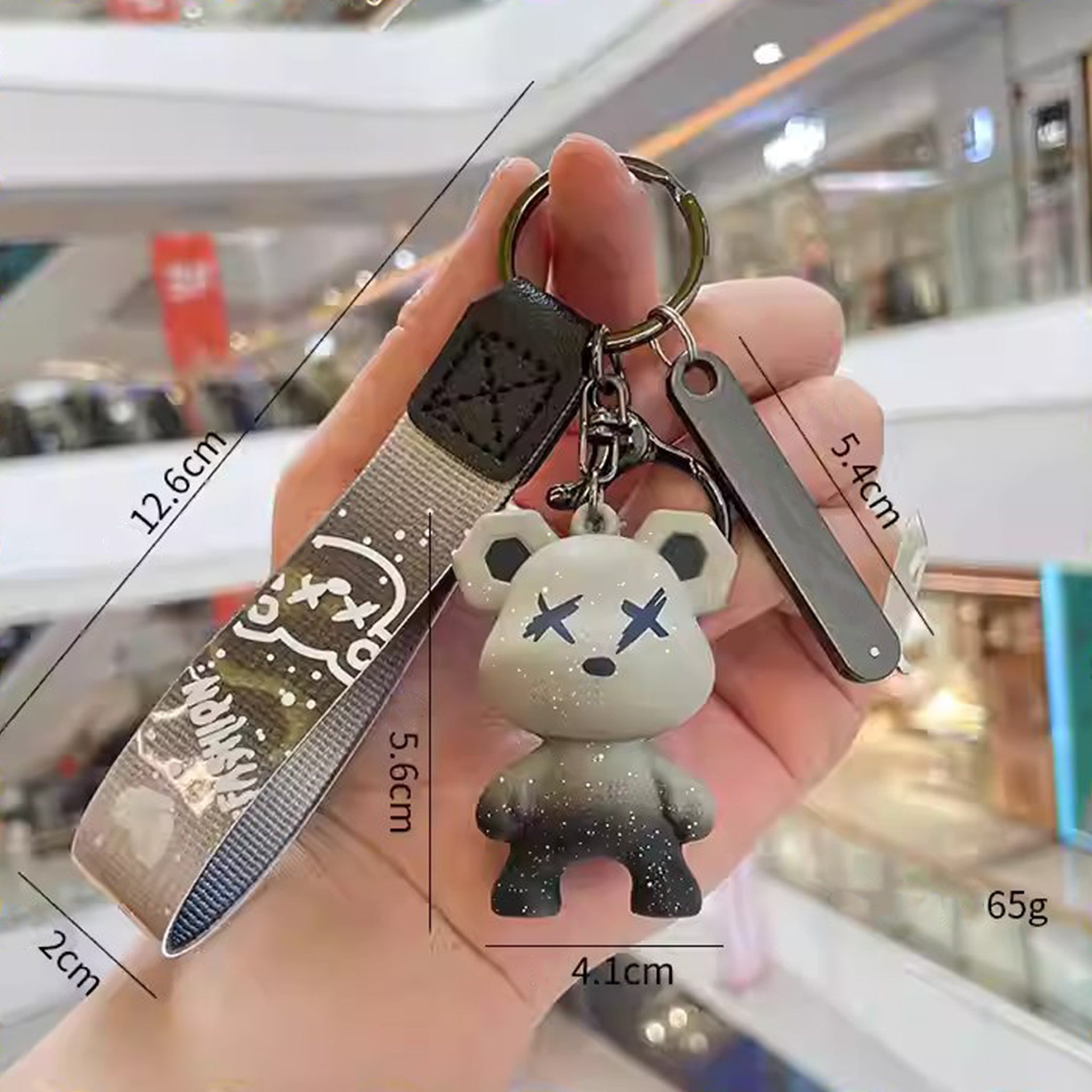 Violent Bear Keychain