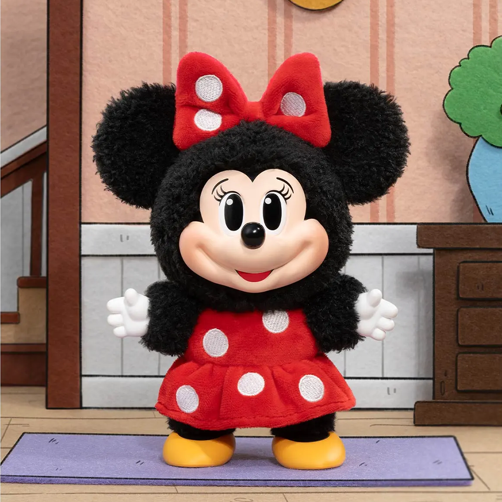 POPMART Mickey Family Cute Together Keychain Series Figures