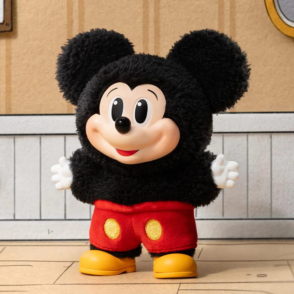 POPMART Mickey Family Cute Together Keychain Series Figures