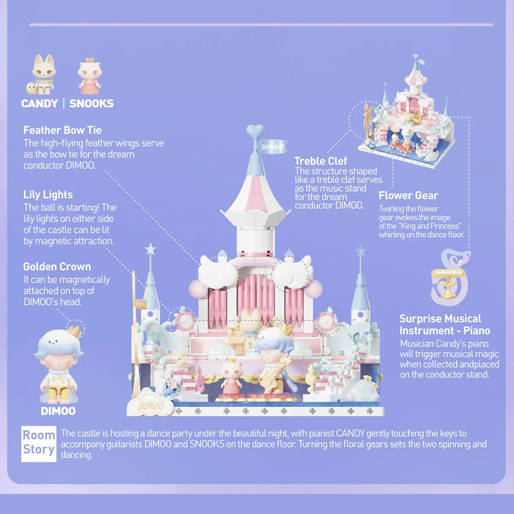 DIMOO Dream Melody Series Blocks-Melody Ball