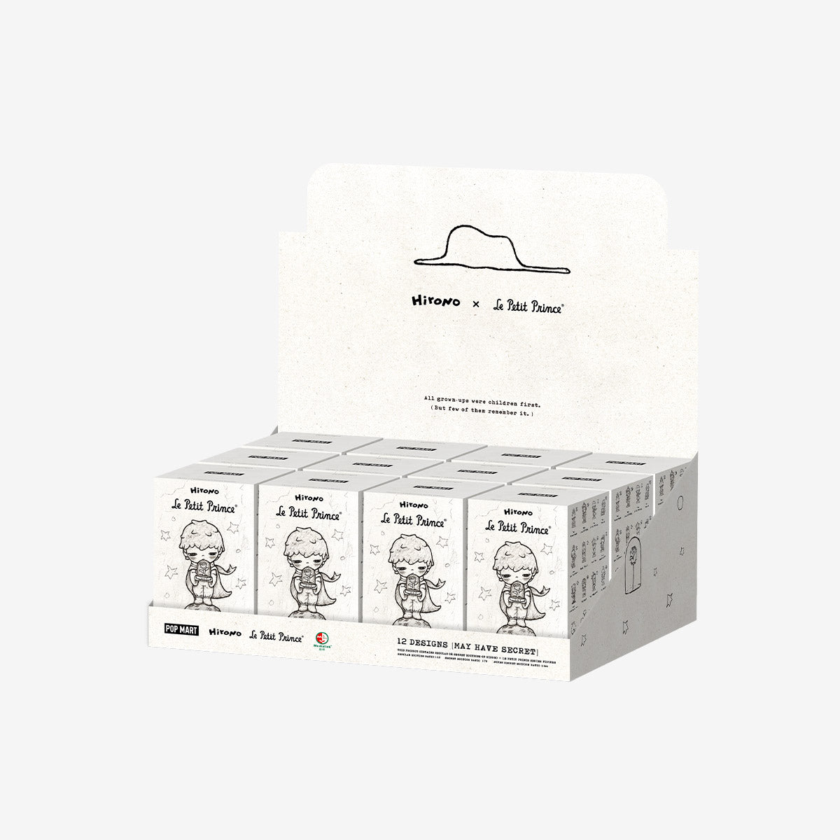 POP MART Hirono×Le Petit Prince Series Figures Blind box