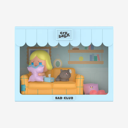 POP MART CRYBABY Sad Club Series Scene Sets Blind Box