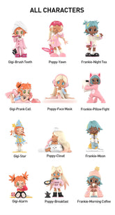 POP MART Lil Peach Riot Sleepover Series Figures Blind box POP MART Lil Peach Riot Sleepover Series Figures Blind box