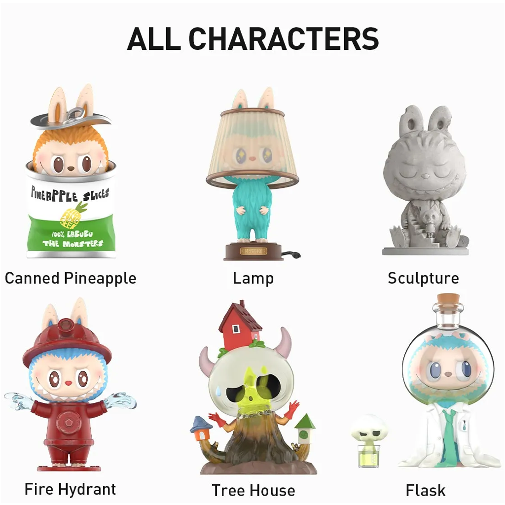 POP MART THE MONSTERS Almost Hidden Series Figures Blind Box