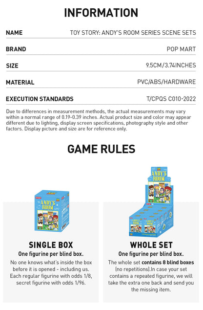 POP MART Toy Story: Andy&