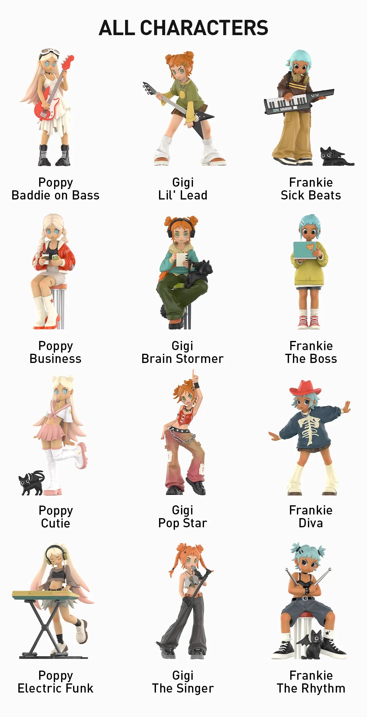 POP MART Peach Riot Rise Up Series Figures Blind box