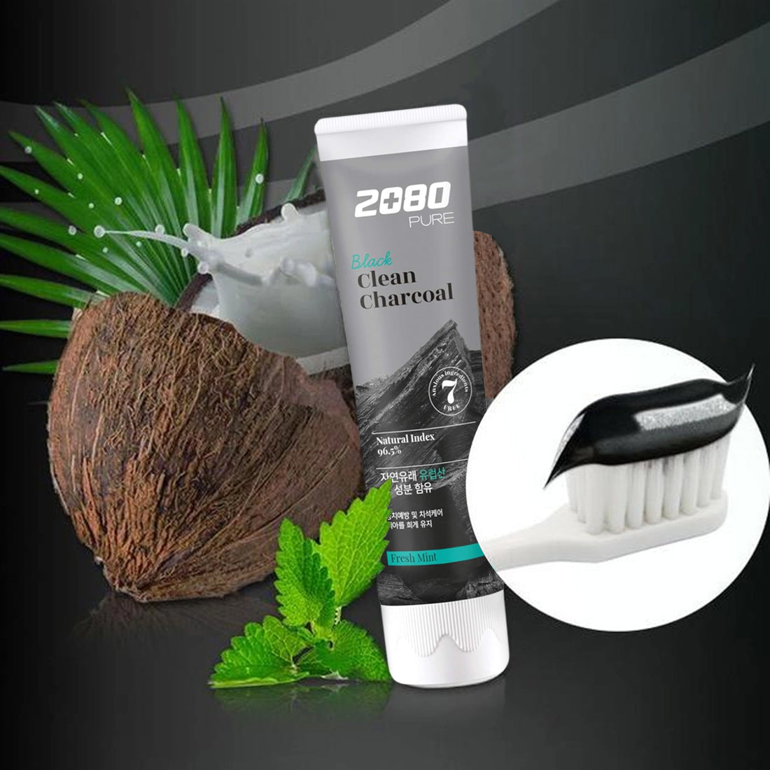 2080 Black Charcoal Toothpaste 120g