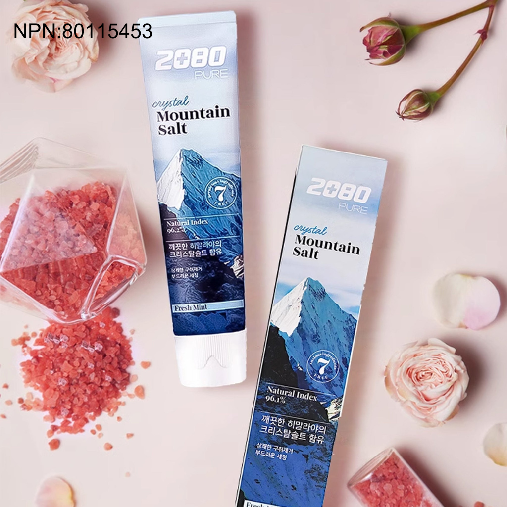 2080 Mountain Salt Toothpaste Pure 120g