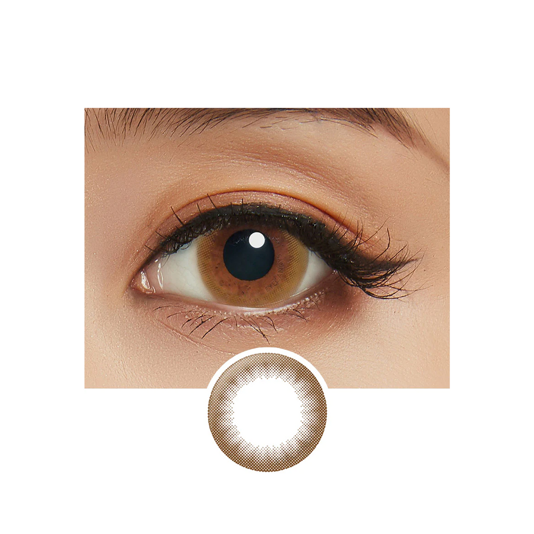 LIL MOON Daily Contact Lenses-Chocolate 10lenses