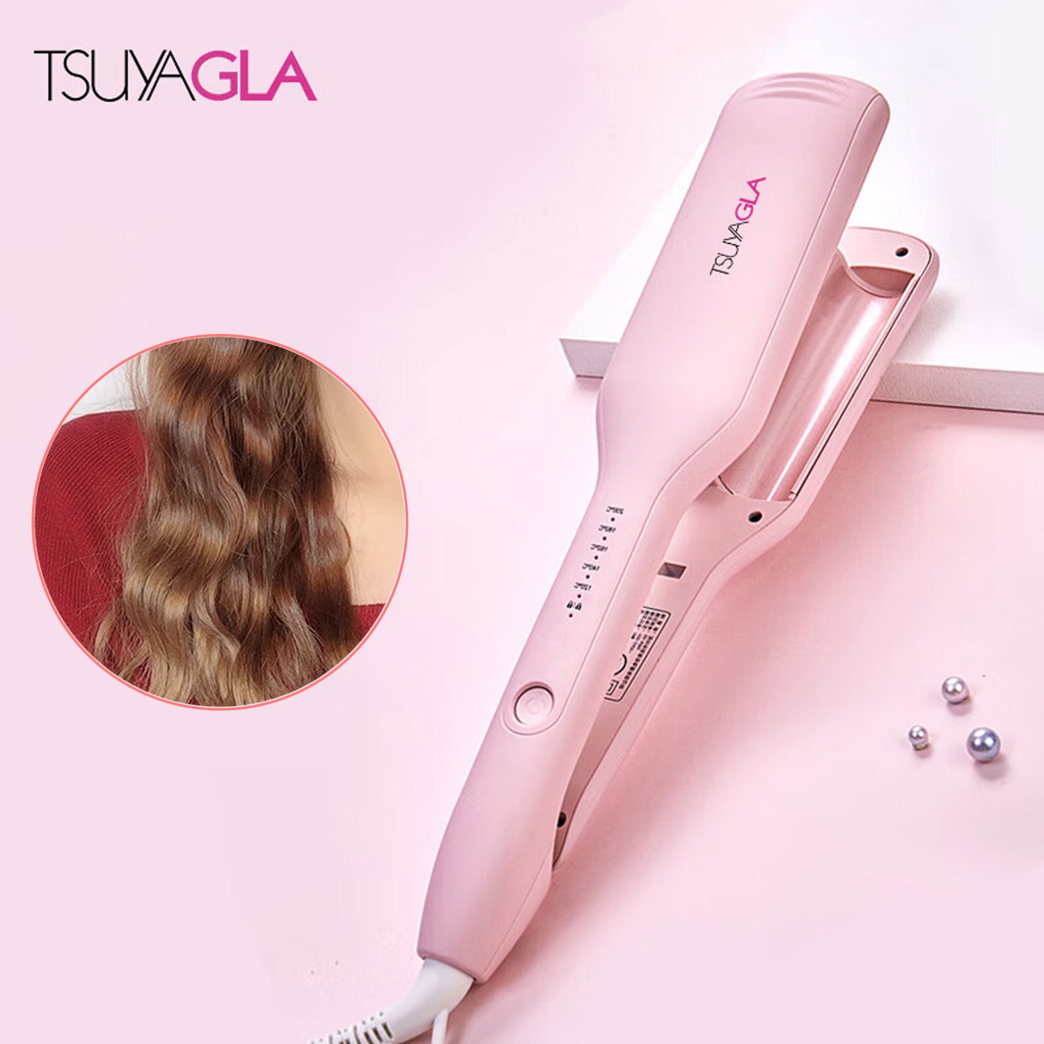 TSUYAGLA Triya Curling Iron 02 Pink(TR05) – LAMOUR Beauty & Life