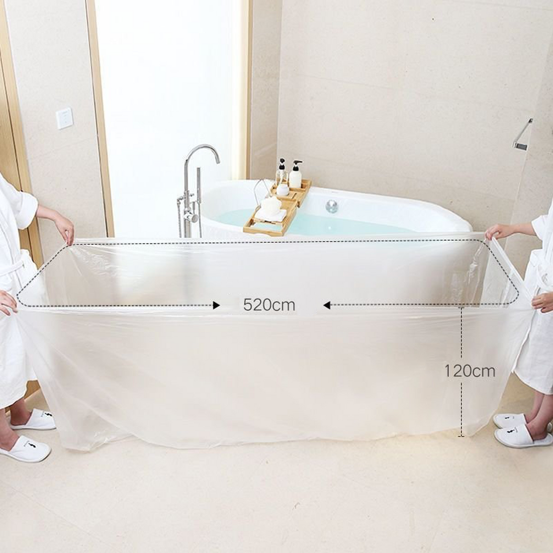 YOUNGTIME Bathtub Bag for Traveling/ Hotel/ Household 1 pc