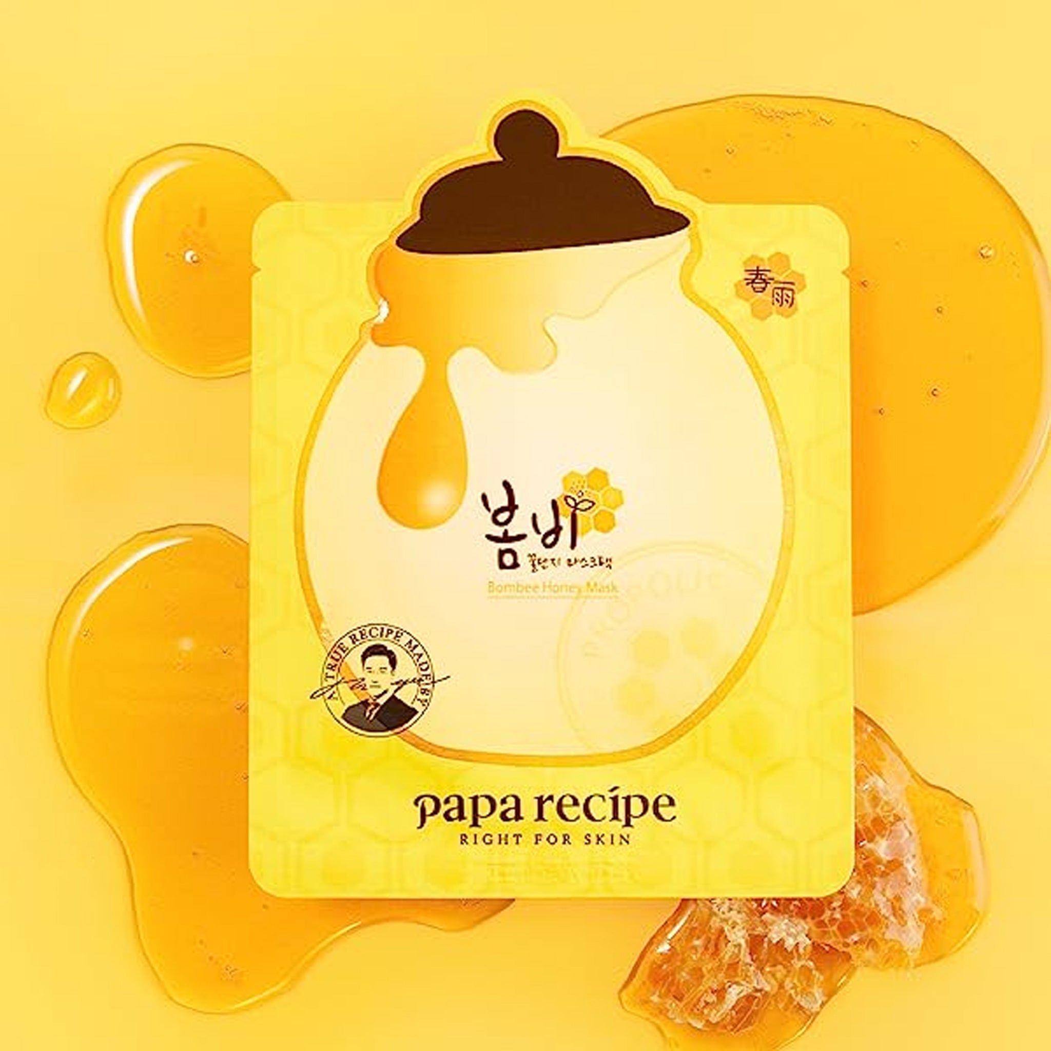 Papa Recipe Bombee Yellow Honey Mask