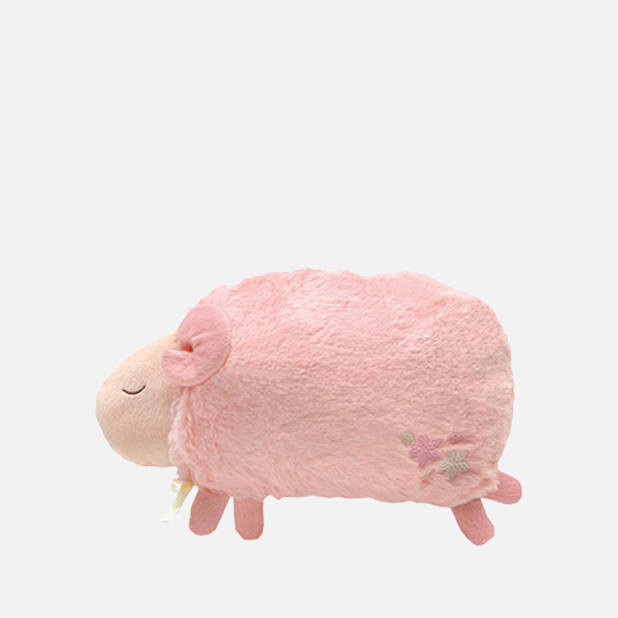 HONYARADOH Sheep Napping Pillow Cherry Blossoms