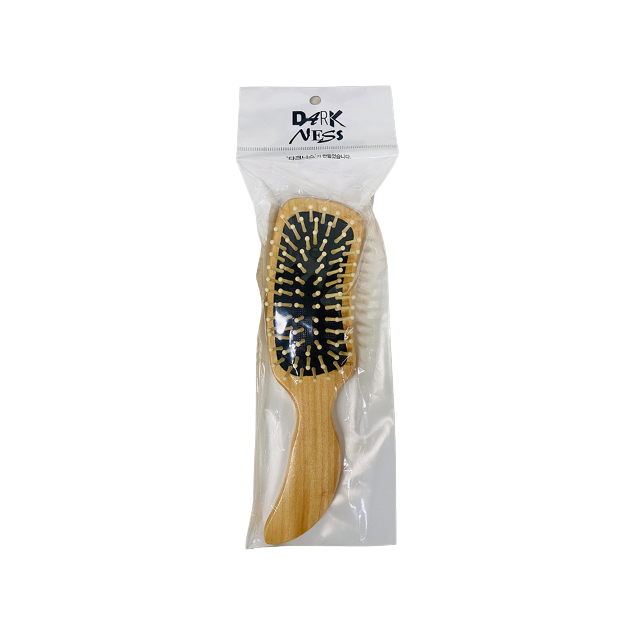 Darkness Wood Hair Brush Cushion Type 1pc