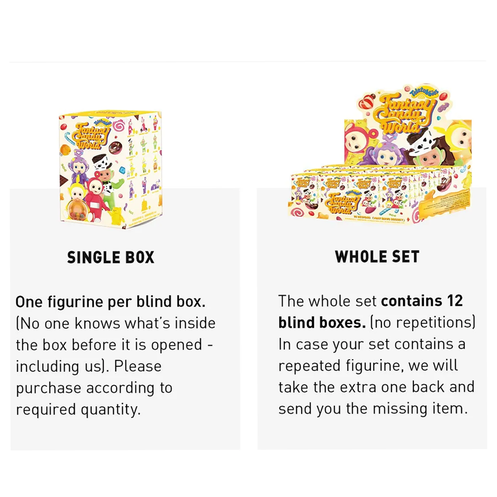 POP MART Teletubbies Fantasy Candy World Series Blind Box