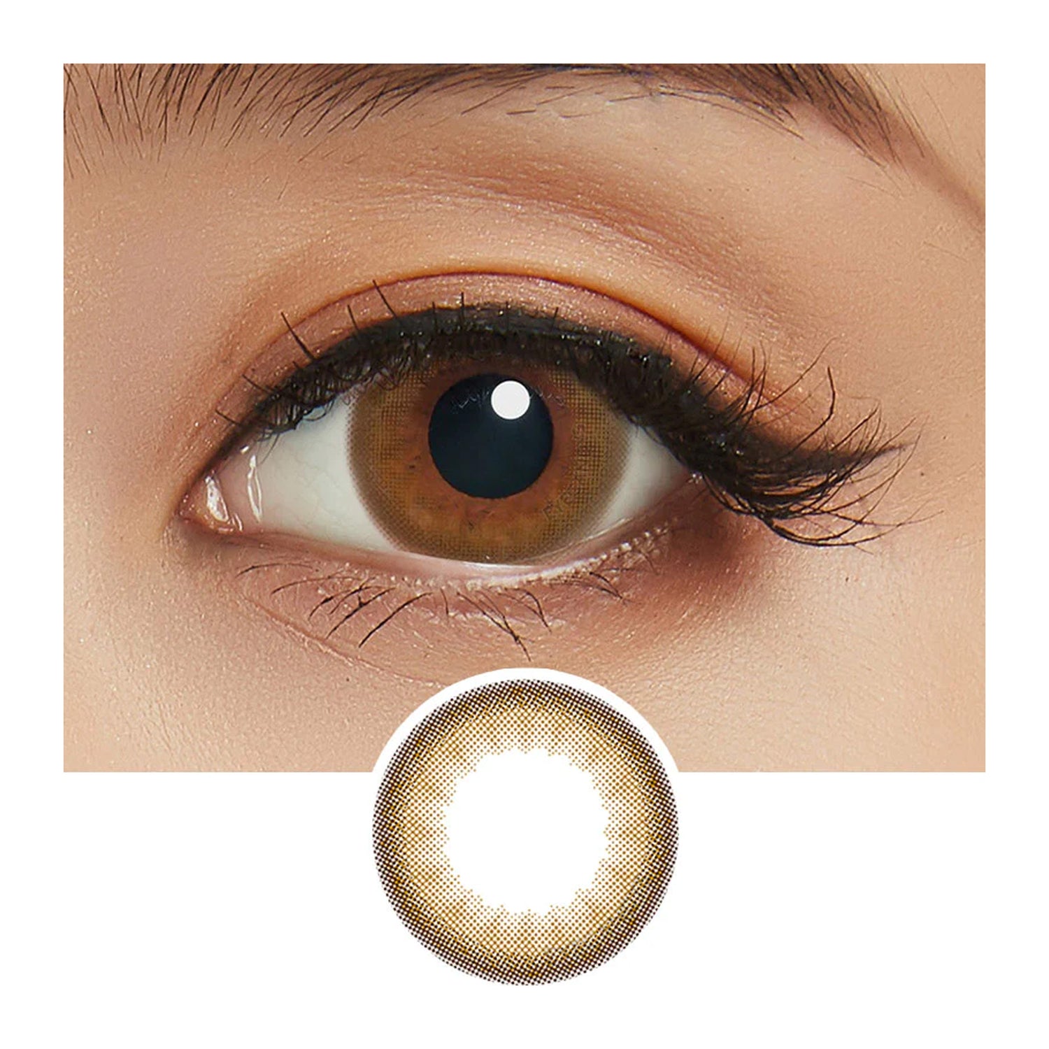 LILMOON Monthly Contact Lenses-Nude Chocolate