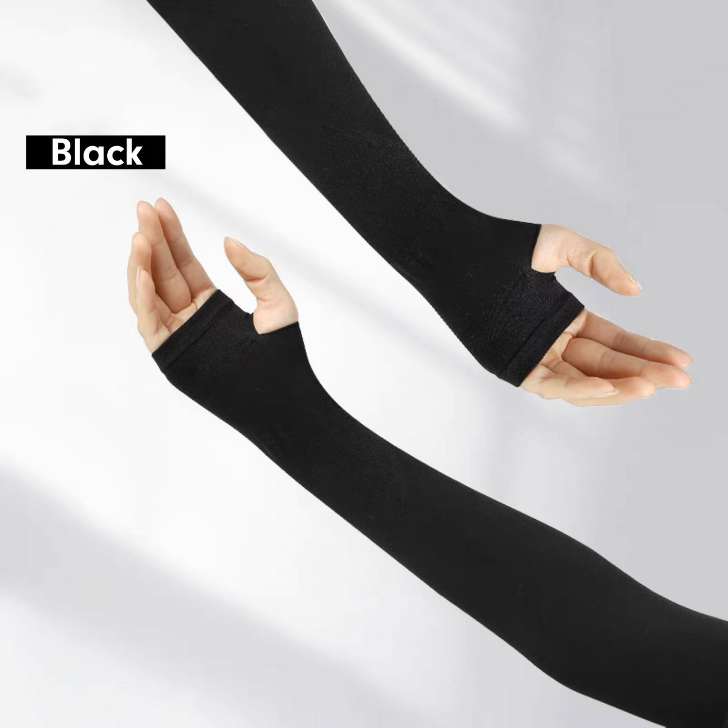 S REPUBLIC Fashion Cooling Arm Sleeves with Thumb Hole