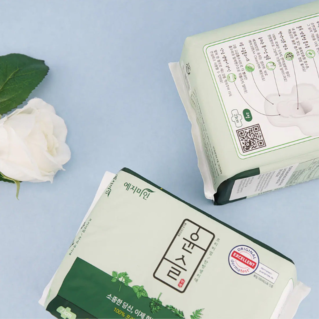 YEJIMIIN Sanitary Pads Cotton Touch Mild Herb (regular) 250mm 16pcs