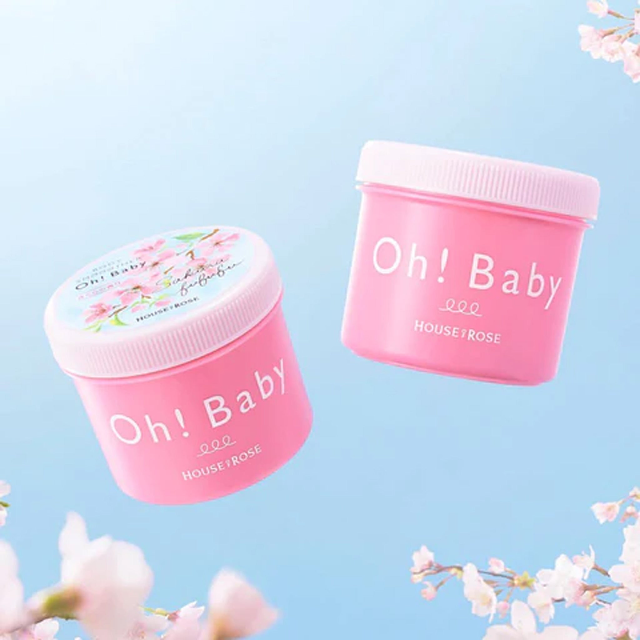 HOUSE OF ROSE Oh! Baby BodySmoother Sakura Limited 350g