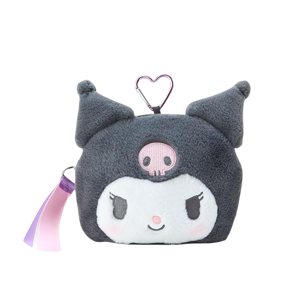 This pouch features a clear window on the front, where you can display your favorite mascot, creating a super cute display.