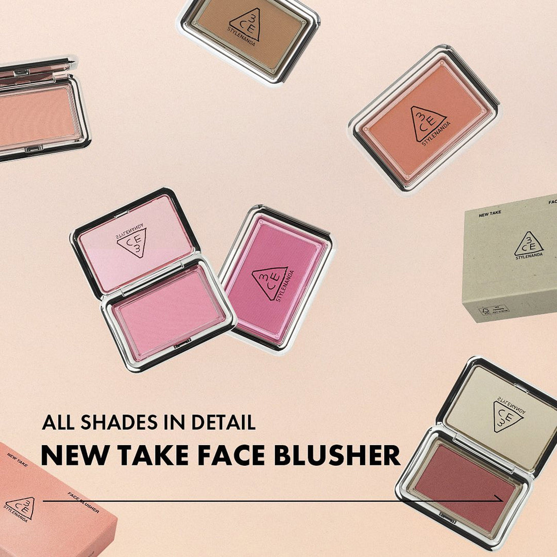 3CE New Take Face Blusher