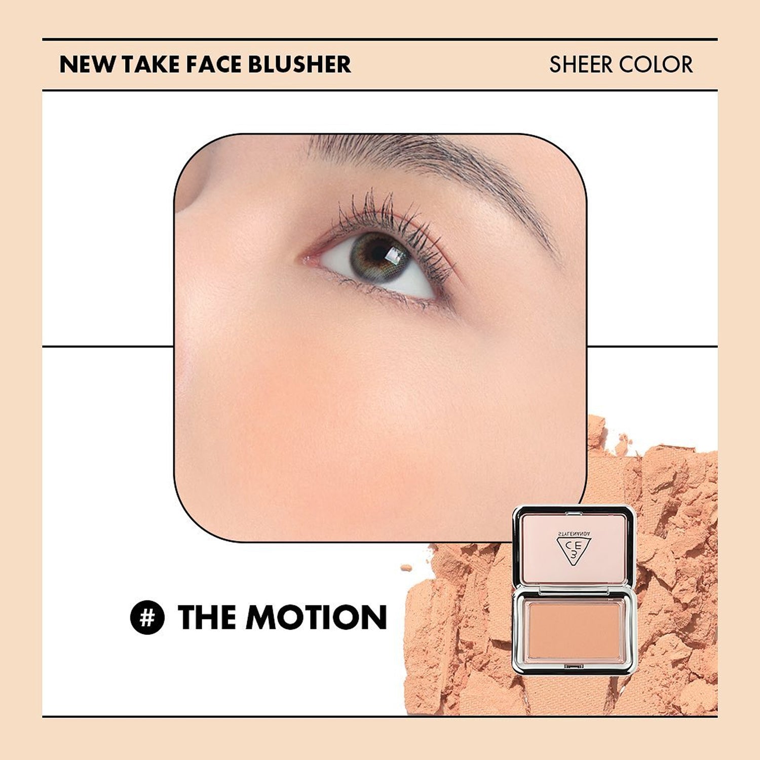 3CE New Take Face Blusher 4 Types