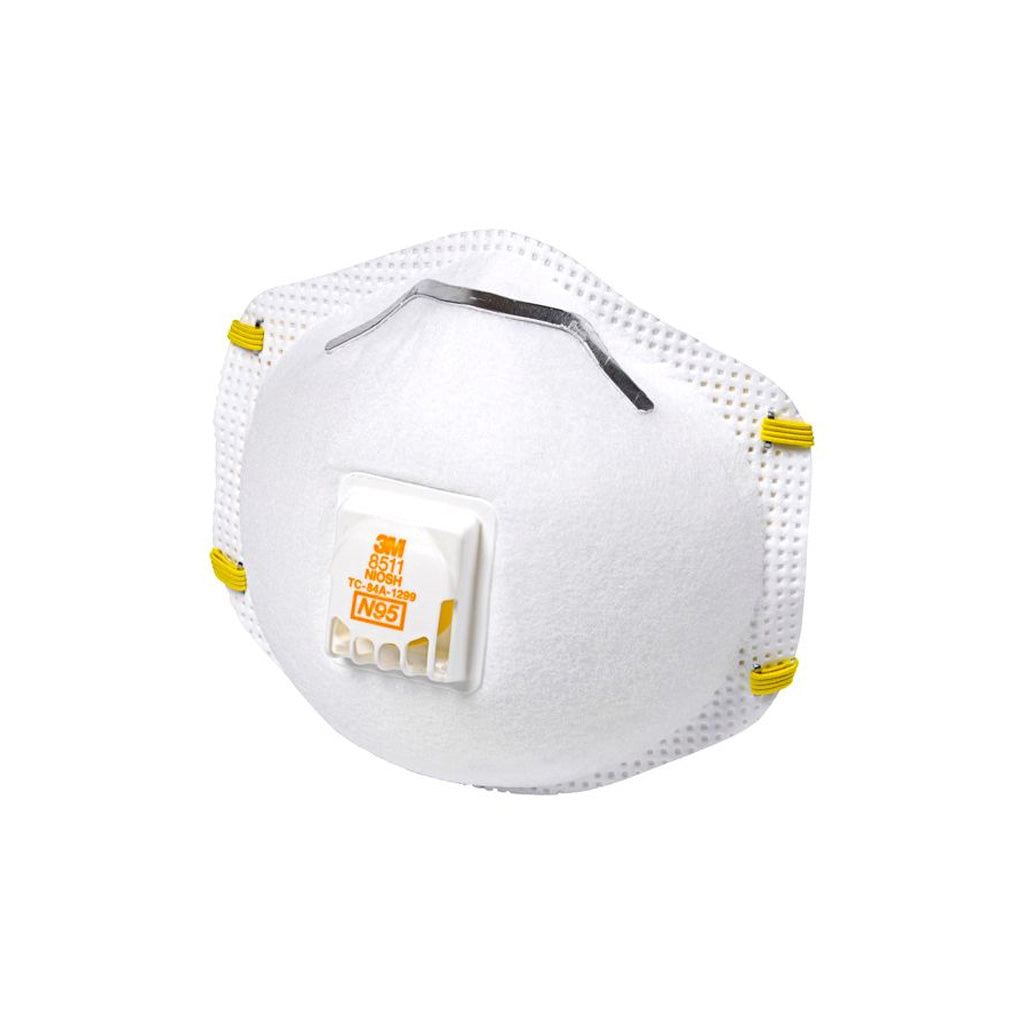 3M 8511 N95 Respirator 10-Pack