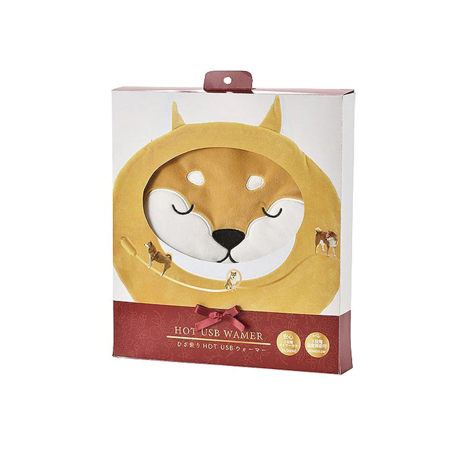 HONYARADOH USB Heating Cushion Shiba Inu Style