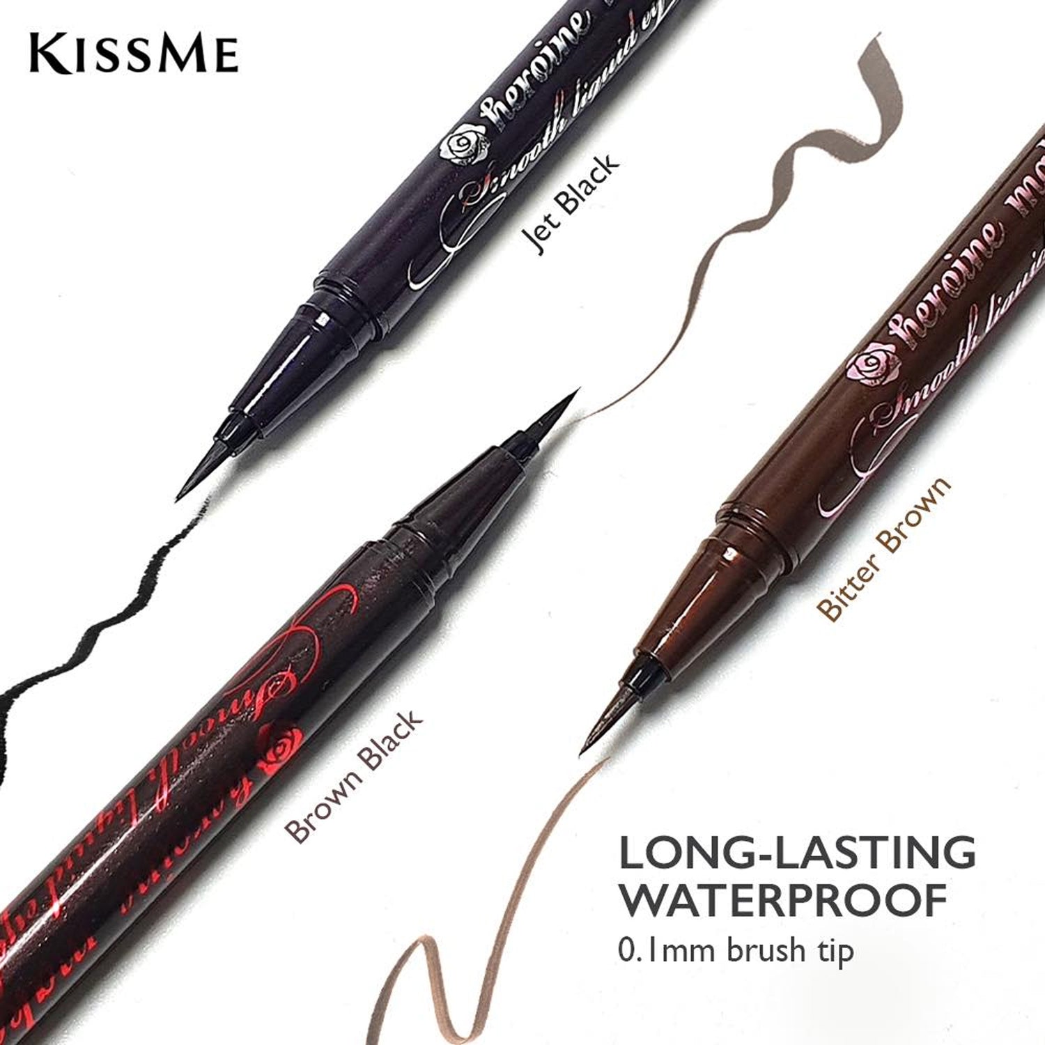 KissMe Heroine Make Smooth Liquid Eyeliner Super Keep