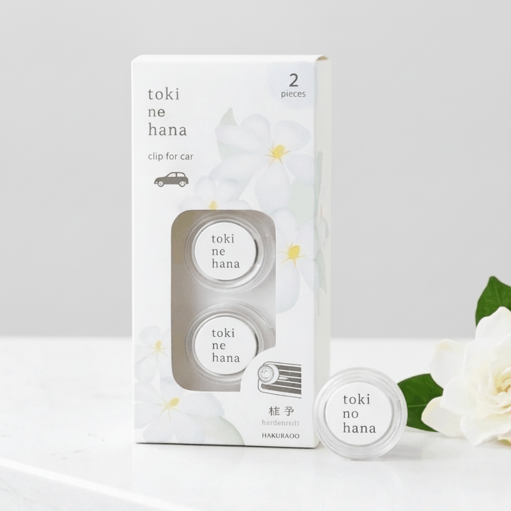 HARUKADO Toki No Hana Clip Car Fragrance 2pcs