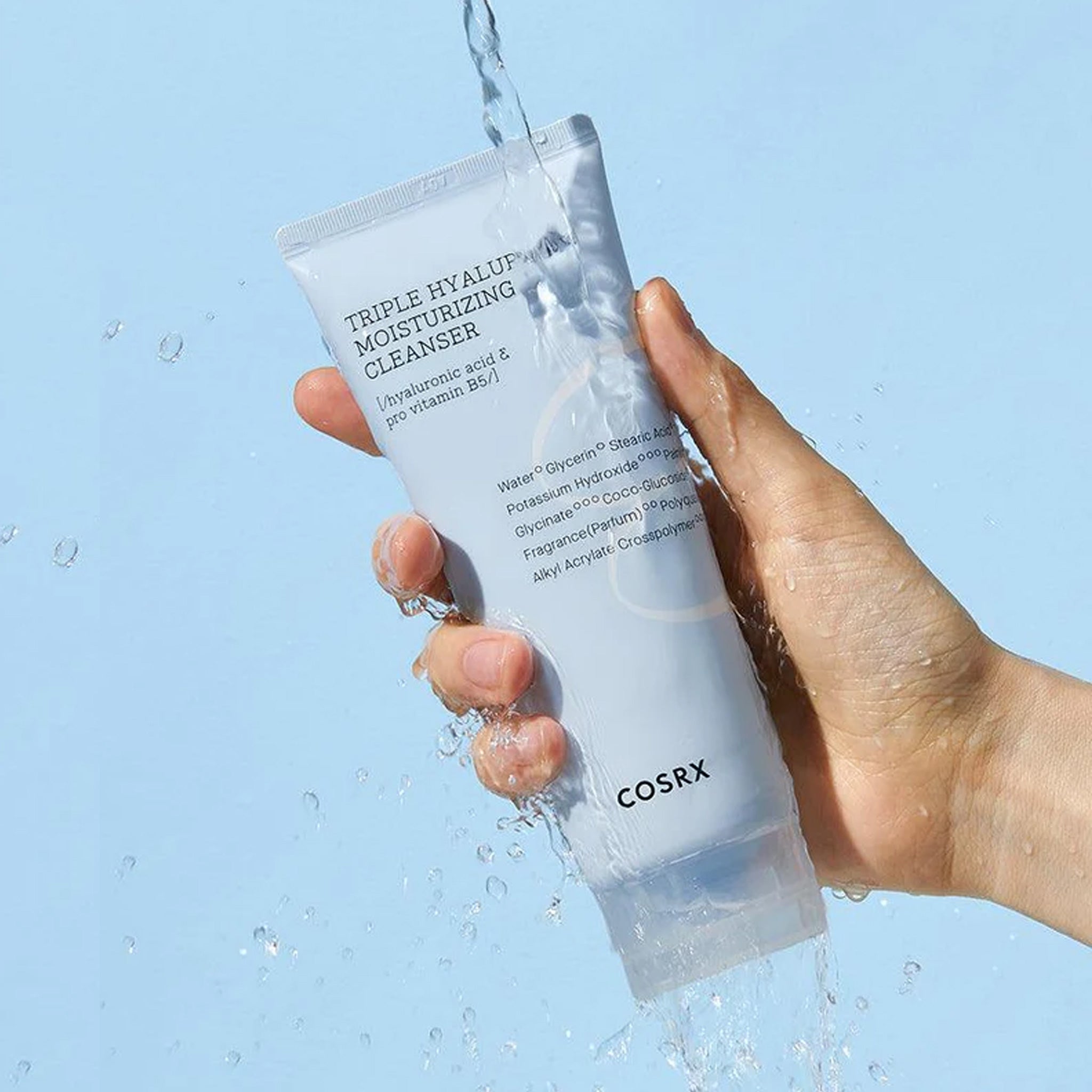 COSRX Hydrium系列三重玻尿酸保湿洁面乳 150ml