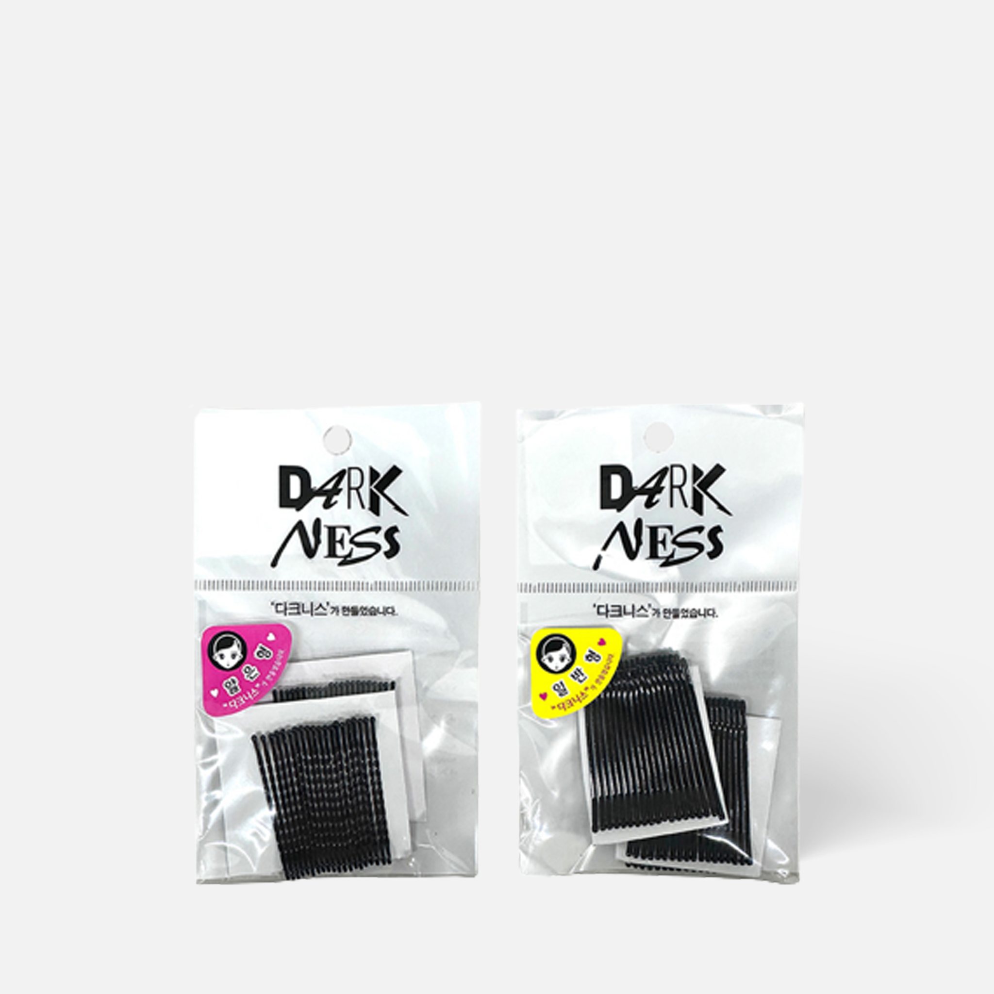 Darkness Hair Pins Kit 1set