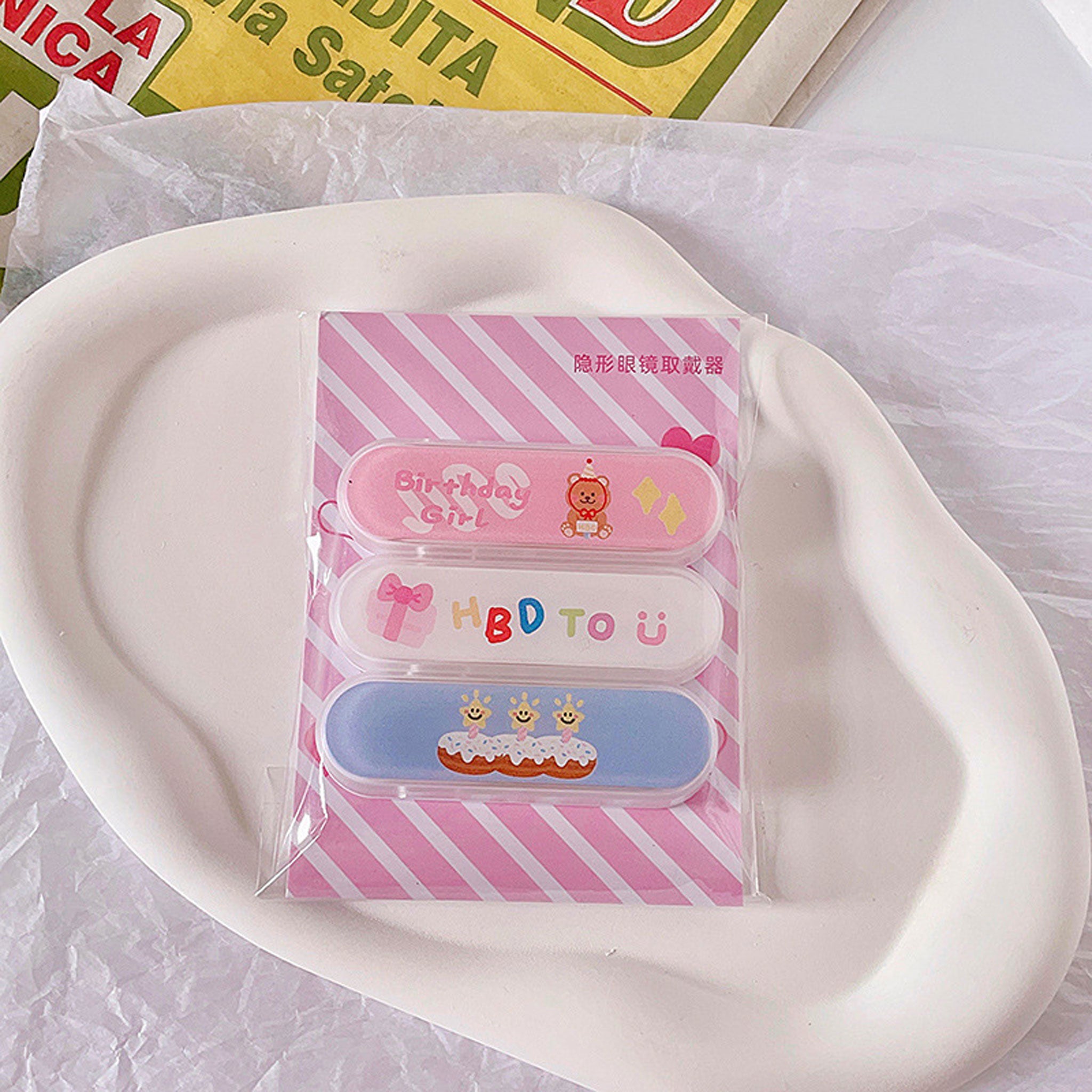 Contact Lens Wear Accessories 3pairs