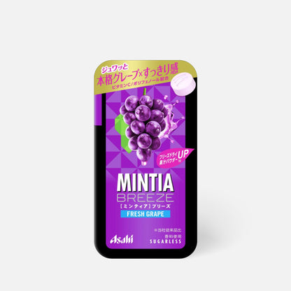 Asahi MINTIA-Eight Breeze Mouth Refresh-Sugarless Grapes 30 tablets