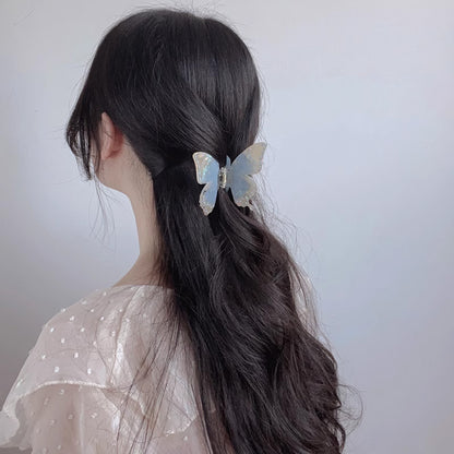 Butterfly Drill Hair Claw Clips