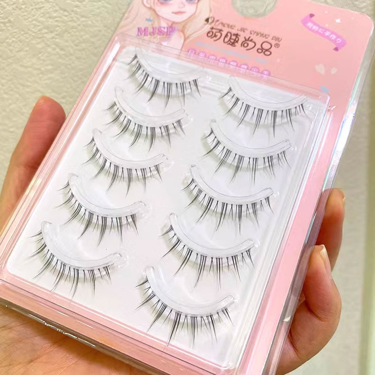 MJSP Supernatural Clear Terrier False Eyelashes 1set