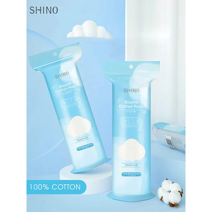 SHINO Round Cotton Pads 100pcs