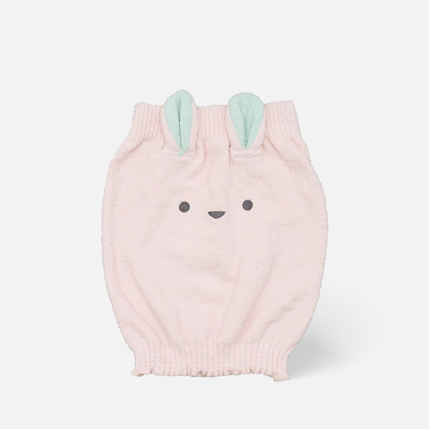 CARARI ZOOIE Fluffy Knit Microfiber Belly Wrap Bunny