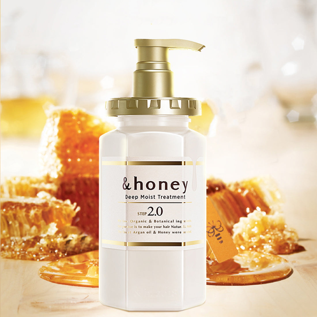 ViCREA &amp;honey 有机保湿护发素2.0 445g