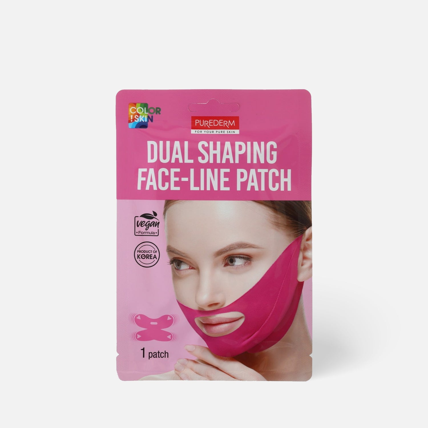 PUREDERM Dual Shaping Face line Patch