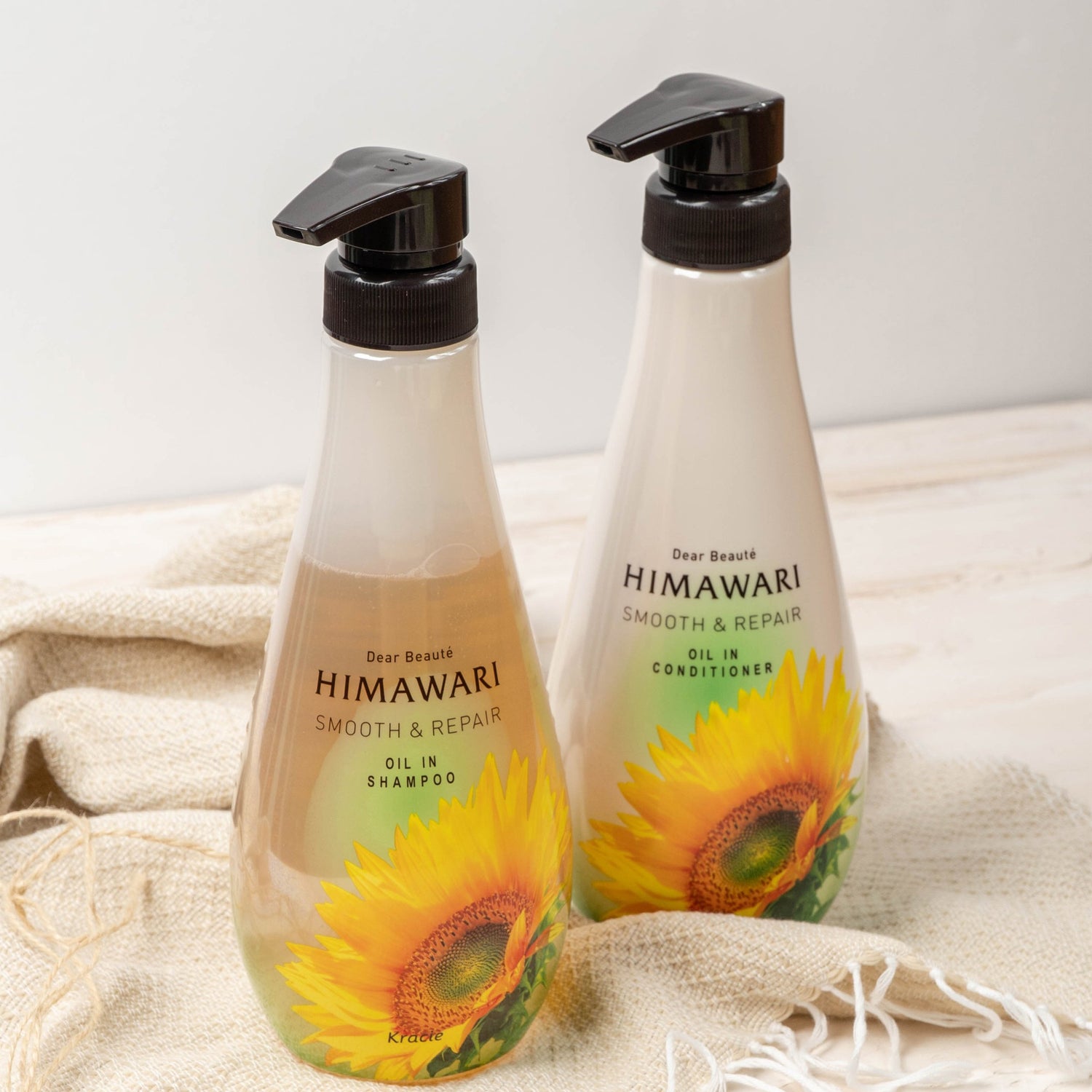 Kracie Dear Beaute Himawari Oil Shampoo &amp; Conditioner