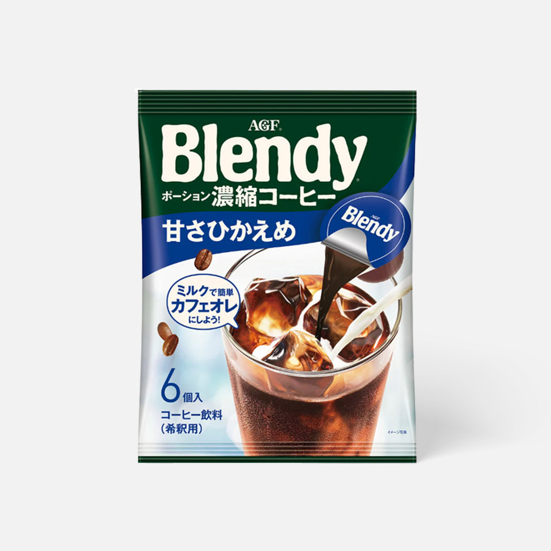AGF Blendy Portion Concentrated Coffee Less Sugar