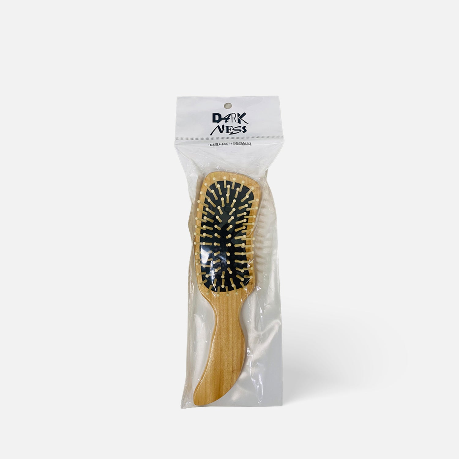 Darkness Wood Hair Brush Cushion Type 1pc