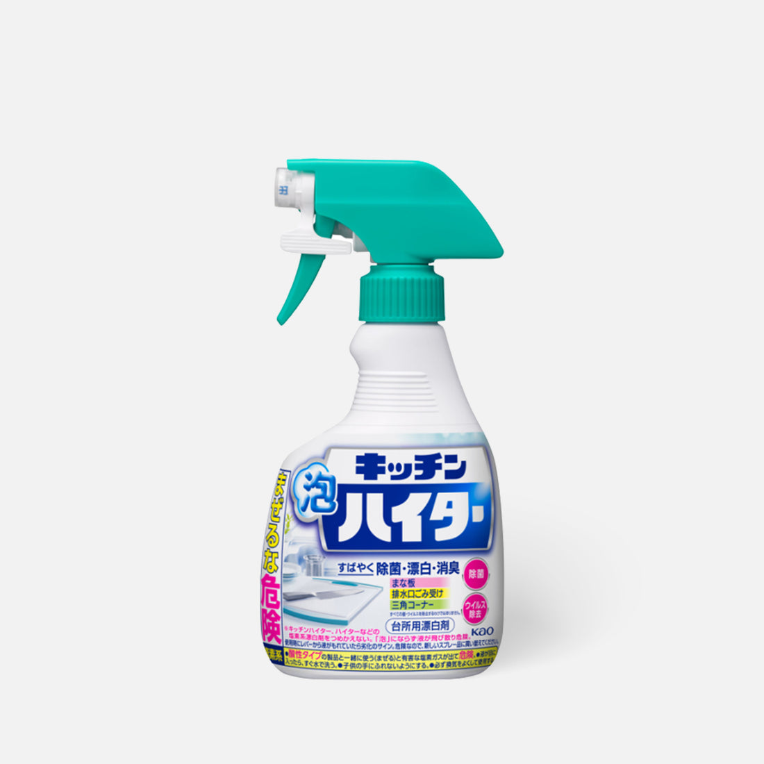 KAO Kitchen Bleach Handy Bleach Foam Spray Cleaner 400ml