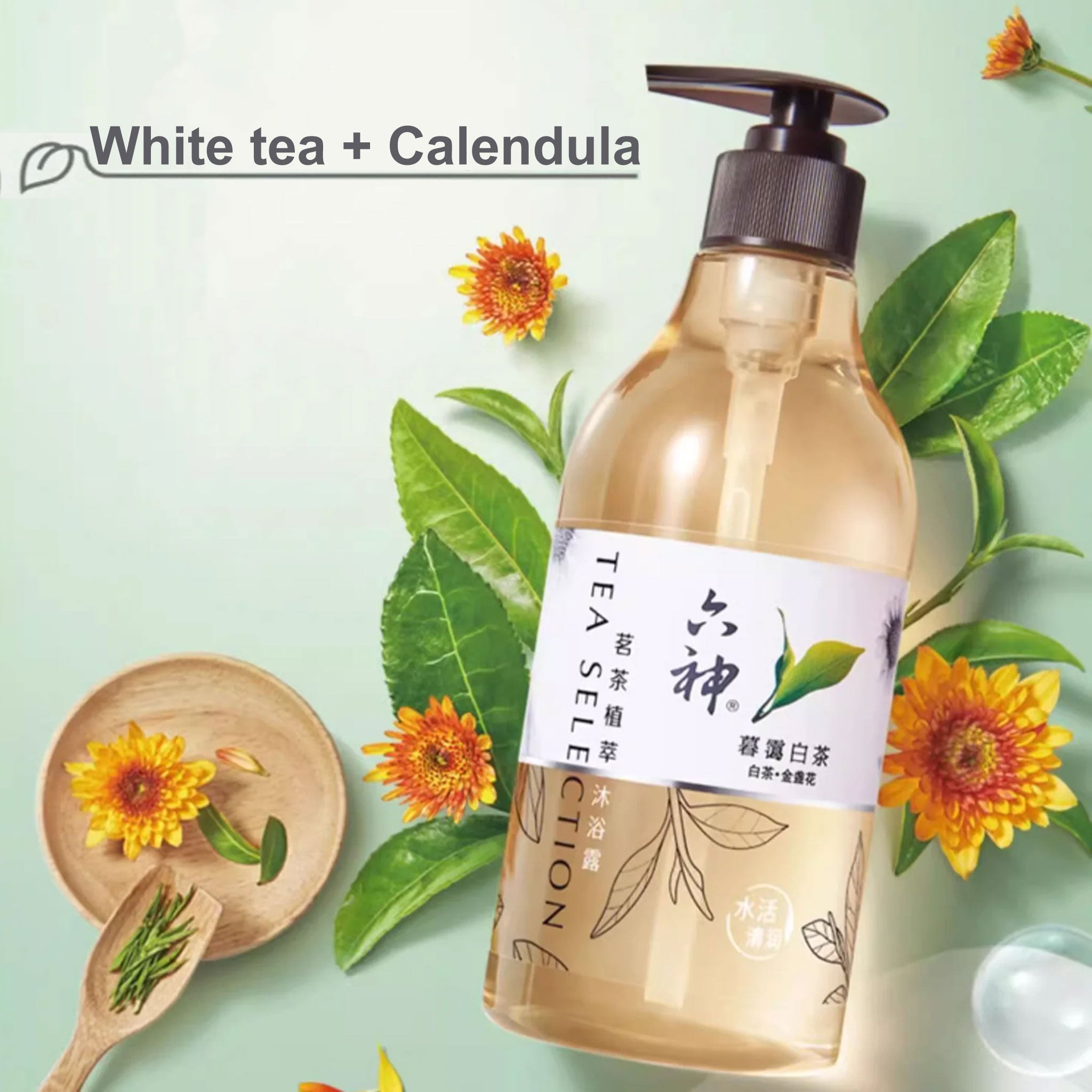 LiuShen Tea Selection Shower Gel 475ml